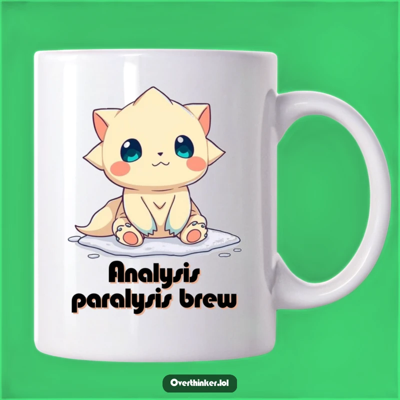 Funny Indecisive Creature Mug - Hilarious Decision Paralysis Gift