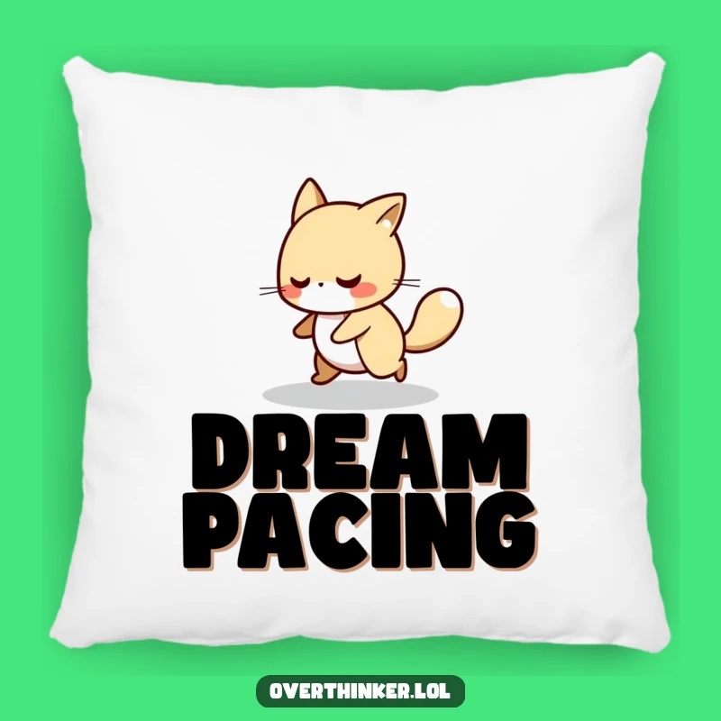 Funny Pacing Animal Pillow: Comfort for Anxious Moments Gift