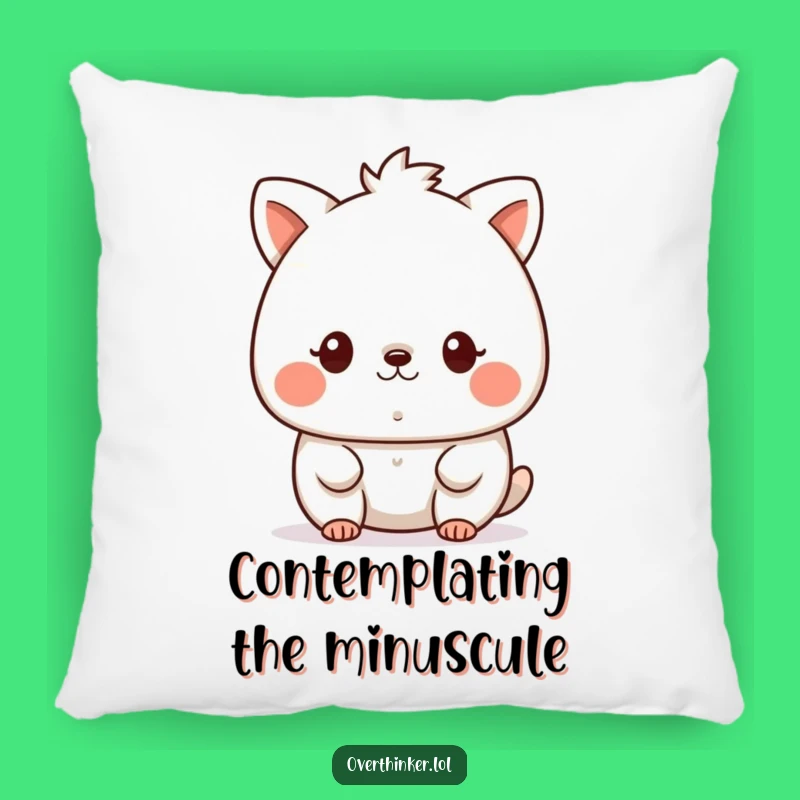 Funny Intense Focus Kawaii Pillow: Cute Animal Comfort, Perfect Comfy Funny Gift