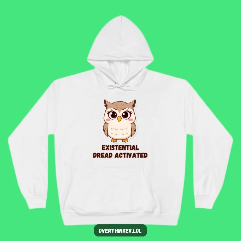 Funny Owl Hoodie: Cozy Confusion, The Ultimate Funny Gift for Deep Thinkers