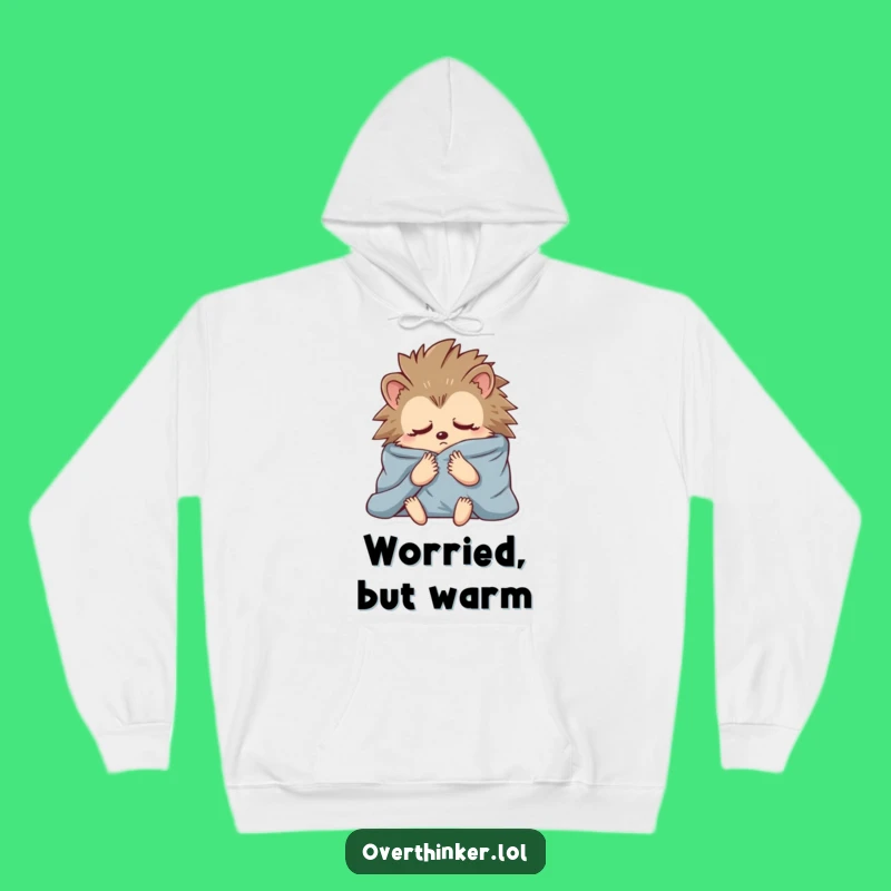 Funny Hedgehog Blanket Hoodie: Snuggle Your Worries Away Hilariously!