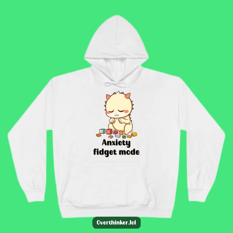 Funny Hoodie: Creature's Neat Freak, Cozy Nervous Energy Wear, Perfect Funny Gift!