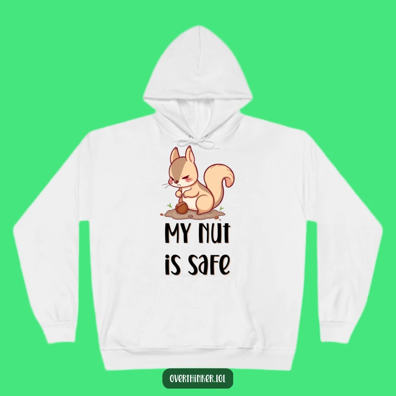 Cozy Funny Kawaii Squirrel Nut Hoodie - Your Essential Funny Gift