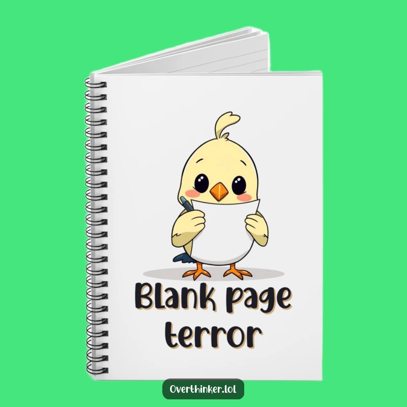 Funny Bird Notebook: Overthinking Your Thoughts with This Hilarious Journal