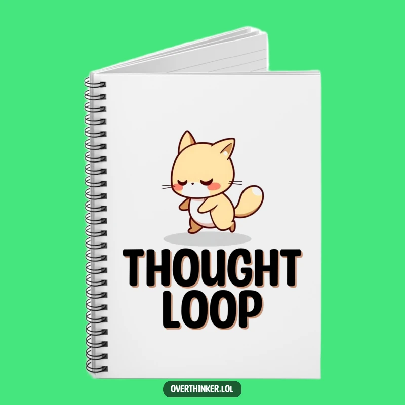 Funny Pacing Animal Notebook: Thought Organizer Gift