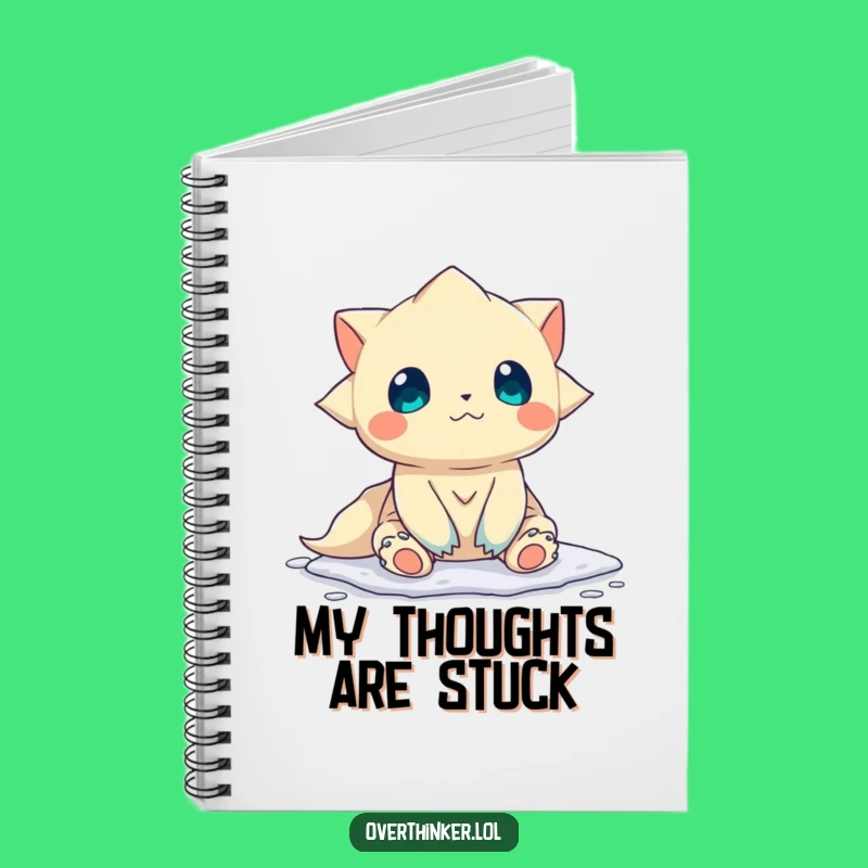 Funny Indecisive Creature Notebook - Jot Down Your Dilemmas Gift