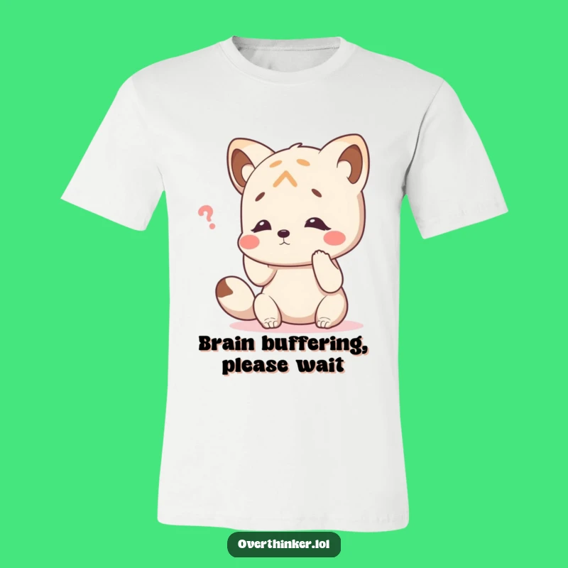 Funny T-Shirt: Animal's Brain Tease, Forgetful Moment Design, Comical Funny Gift!
