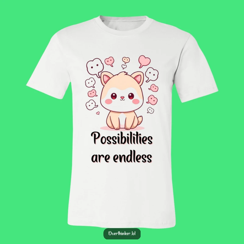 Funny What If Kawaii T-Shirt: Cute Animal Possibilities Tee, Ideal Funny Gift