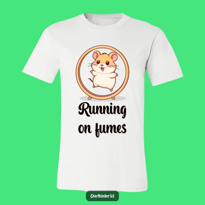 Funny Hamster T-Shirt: Too Fast, Too Furious, Hilarious Gift