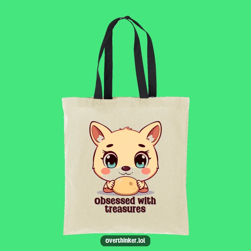 Funny Tote Bag: Wide-Eyed Animal Stares, Perfect Funny Gift Carrier