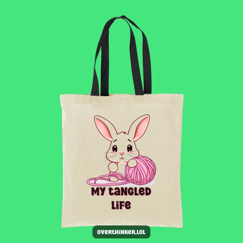 Funny Yarn Bag: Carry Your Projects with a Giggle!